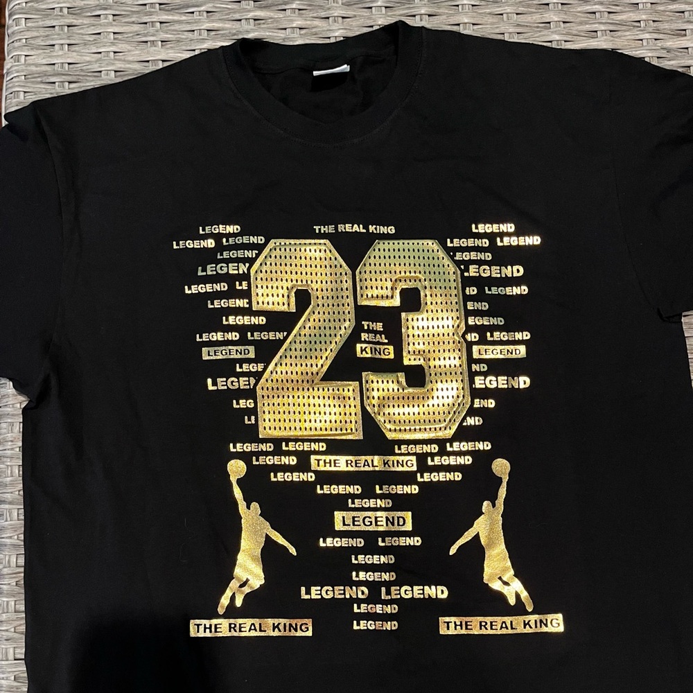 Yazbek The Real King Legend 23 T-Shirt Size XL
